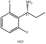 (R)-1-(2,6-Difluorophenyl)propan-1-aMine hydrochloride Struktur