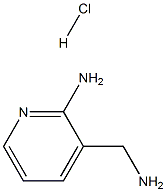 3-(aMinoMethyl)pyridin-2-aMine hydrochloride Struktur