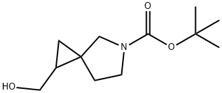 5-Boc-5-azaspiro[2.4]heptane-1-Methanol Struktur