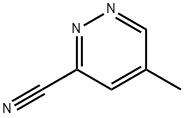 5-methylpyridazine-3-carbonitrile Struktur