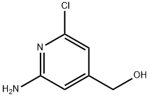 (2-aMino-6-chloropyridin-4-yl)Methanol Struktur