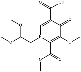 1-(2,2-diMethoxyethyl)-5-Methoxy-6-(Methoxycarbonyl)-4-oxo-1,4-dihydropyridine-3-carboxylic acid