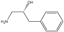 (R)-1-Amino-3-phenyl-2-propanol Struktur