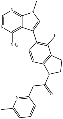 GSK2656157 Struktur