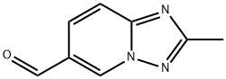 2-Methyl-[1,2,4]triazolo[1,5-a]pyridine-6-carbaldehyde Struktur