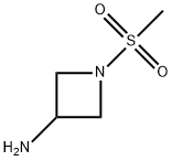 1-(Methylsulfonyl)azetidin-3-aMine Struktur