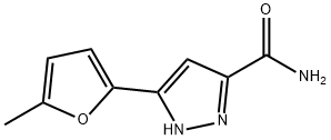 3-(5-Methylfuran-2-yl)-1H-pyrazole-5-carboxamide Struktur