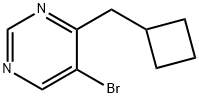 5-bromo-4-(cyclobutylmethyl)pyrimidine Struktur