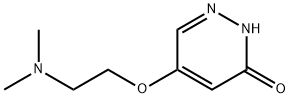 5-(2-(dimethylamino)ethoxy)pyridazin-3(2H)-one Struktur