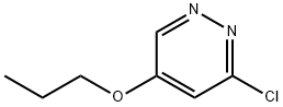 3-chloro-5-propoxypyridazine Struktur