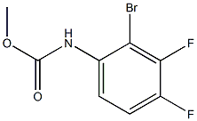 methyl 2-bromo-3,4-difluorophenylcarbamate Struktur