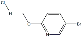 5-BroMo-2-Methoxypyridine hydrochloride Struktur