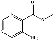 Methyl 5-aMinopyriMidine-4-carboxylate Struktur