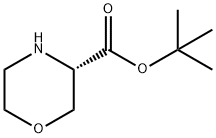 (S)-3-Morpholinecarboxylic Acid 1,1-DiMethylethyl Ester Struktur