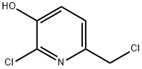 3-Pyridinol, 2-chloro-6-(chloroMethyl)- Struktur