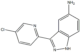 3-(5-chloropyridin-2-yl)-1H-indazol-5-amine Struktur