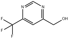 (6-(trifluoromethyl)pyrimidin-4-yl)methanol Struktur