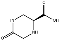 (S)-5-氧代哌嗪-2-羧酸 結(jié)構(gòu)式