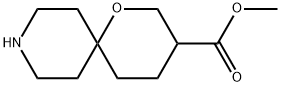 Methyl 1-oxa-9-azaspiro[5.5]undecane-3-carboxylate Struktur