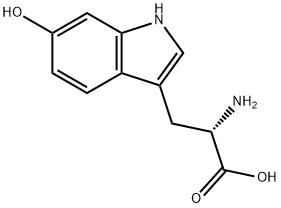 6-hydroxy-L-tryptophan Struktur