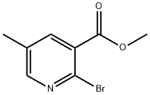 methyl 2-bromo-5-methylnicotinate Struktur