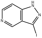 1H-Pyrazolo[4,3-c]pyridine, 3-iodo- Struktur