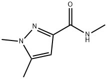 1H-Pyrazole-3-carboxamide,N,1,5-trimethyl-(9CI) Struktur