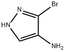 3-BroMo-1H-pyrazol-4-aMine Struktur