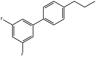 3,5-difluoro-4'-propylbihenyl Struktur