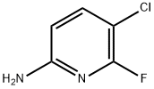 5-Chloro-6-fluoro-pyridin-2-ylaMine Struktur