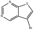 5-Bromothieno[2,3-d]pyrimidine Struktur