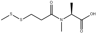 (S)-2-(N-Methyl-3-(Methyldisulfanyl)propanaMido)propanoic acid