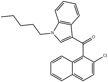 JWH 398 2-chloronaphthyl isomer Struktur