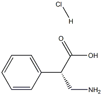 (S)-3-AMino-2-phenylpropanoic acid hydrochloride Struktur