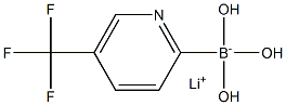 LithiuM (5-(trifluoroMethyl)pyridin-2-yl)trihydroxyborate Struktur