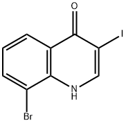 8-BroMo-3-iodoquinolin-4(1H)-one Struktur