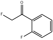 2-Fluoro-1-(2-fluoro-phenyl)-ethanone Struktur