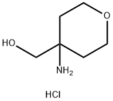 4-AMino-4-hydroxyMethyl-tetrahydro-2H-pyran hydrochloride Struktur