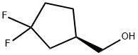 (R)-3,3-Difluoro-cyclopentaneMethanol Struktur