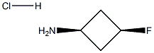 cis-3-FluorocyclobutanaMine hydrochloride Struktur