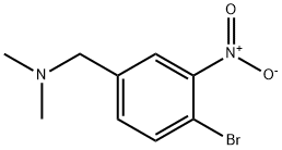 N,N-DiMethyl 4-broMo-3-nitrobenzylaMine Struktur