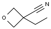 3-Ethyl-3-oxetanecarbonitrile Struktur