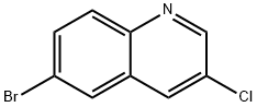 6-BroMo-3-chloroquinoline Struktur