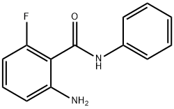 2-aMino-6-fluoro-N-phenylbenzaMide hydrochloride Structure