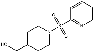 [1-(Pyridine-2-sulfonyl)-piperidin-4-yl]-Methanol Struktur