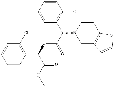 Clopidogrel EP IMpurity D Struktur