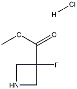 Methyl 3-fluoroazetidine-3-carboxylate hydrochloride Struktur