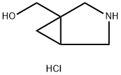 3-Azabicyclo[3.1.0]hexane-1-Methanol hydrochloride Struktur