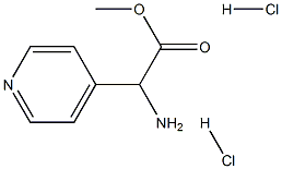 Methyl 2-AMino-2-(4-pyridyl)acetate Dihydrochloride Struktur