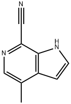 7-Cyano-4-Methyl-6-azaindole Struktur